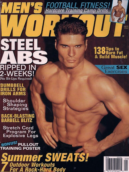 Personal Trainer John Turk of San Diego in Men's Workout Magazine